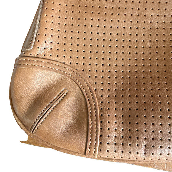 Vintage Coach Legacy Court‎ 9217 Perforated Leather Hobo Shoulder Bag Purse - Picture 9 of 15